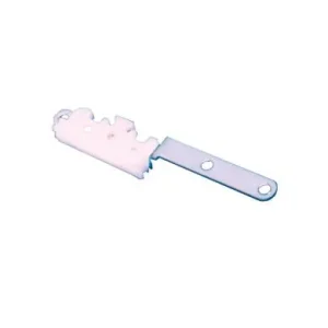 Carrello con asta metallo ab 1050.Accessori per binari AB TREND