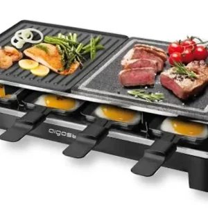 Griglia+Piastra a 2 Livelli 1500W