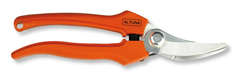 Forbici Vendemmia Inox lama curva 185MM