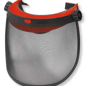 Visiera protettiva con schermo in rete