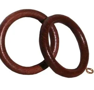 Anelli per bastoni in legno con occhiolo d.70