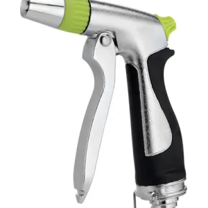 Pistola per irrigazione in metallo cromato regolabile