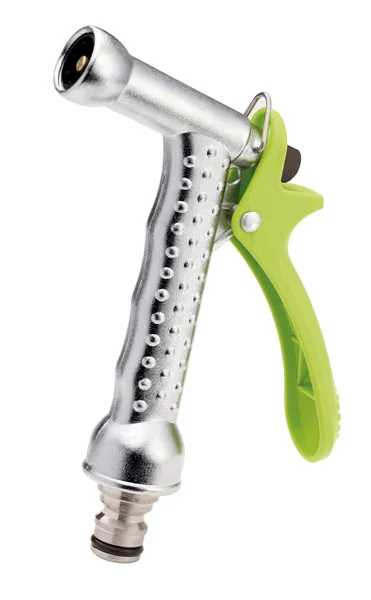 Pistola per irrigazione metallo cromato standard regolabile