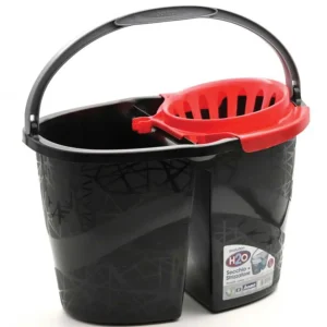 Secchio Evolution H.20 cm. con strizzatore doppia vasca Bama