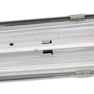 Plafoniera stagna IP65 per tubi classici o led