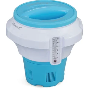 Galleggiante chimico con termometro per tavolette chimiche da 7,6cm