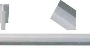 Binario per mantovana in materiale antiurto mm.18 h.3,00 mt