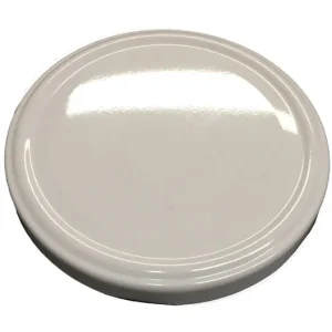 Capsule per conserve casalinghe colore bianco.