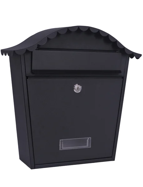 Cassetta lettere House in acciaio vericiato