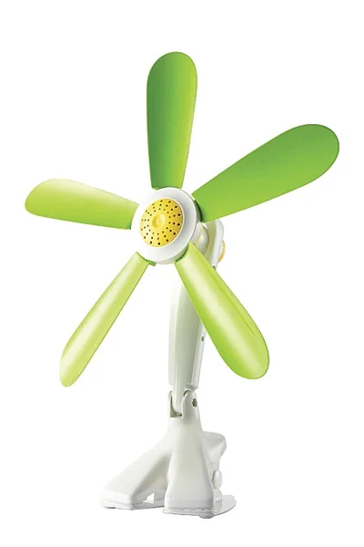 Ventilatore clip tavolo/parete Margarita 5 pale flessibili D.cm.42