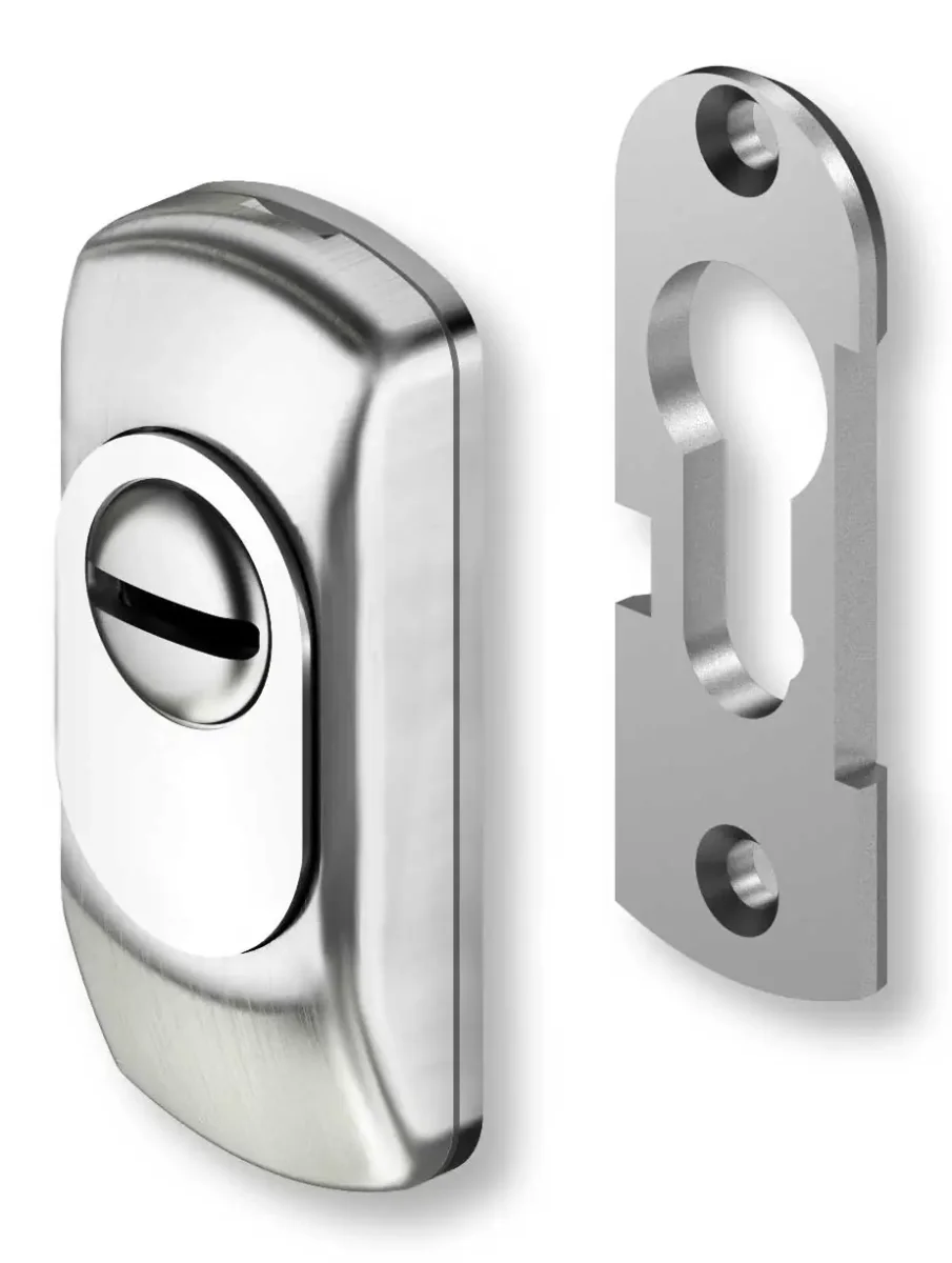 Steel Guard per fissaggio esterno in Acciaio Inox Satinato