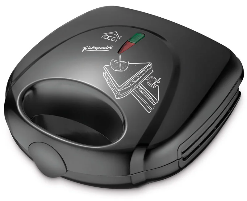 Mini bistecchiera 750W piastre antiaderenti,dimensioni(mm.)228x230x80