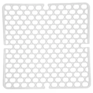 Tappeto lavello doubleface bianco