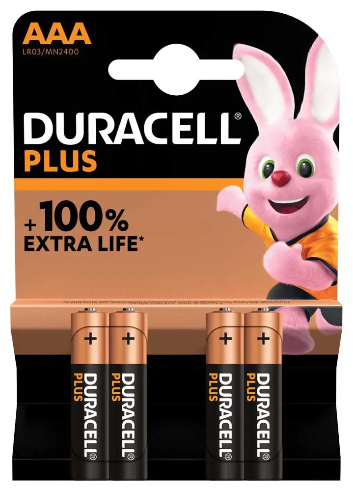 Duracell plus power ministilo bl4pz