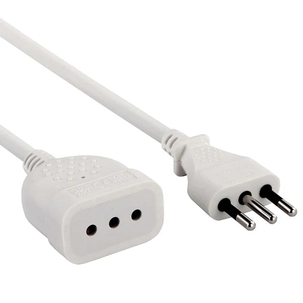 Prolunga con presa e spina 10A