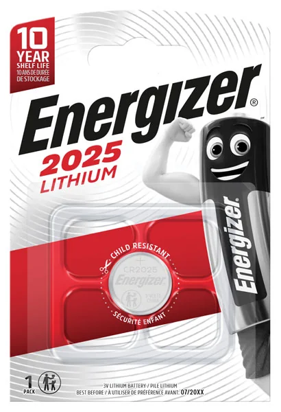 Energizer Batteria Bottone CR2025