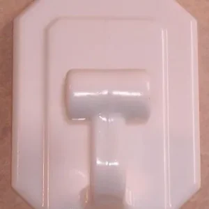 Gancio adesivo maxi in plastica