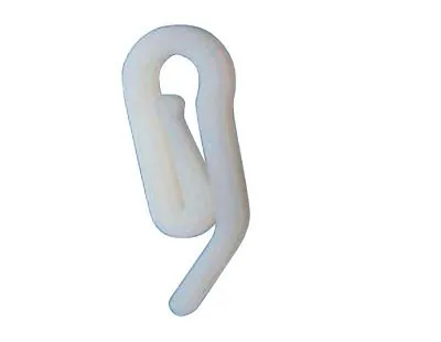 Ganci a papera per fettuccia. In blister da 1.000 pz.