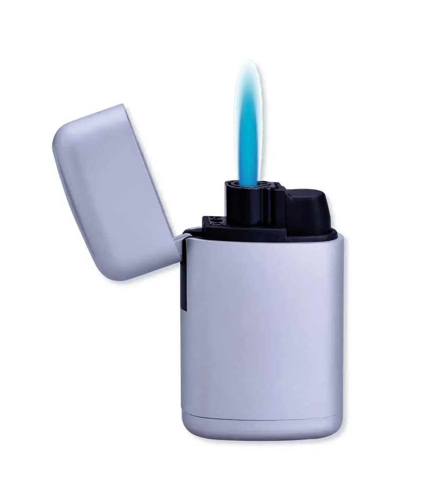 Accendino Prof Turbo Flame Metal Rubber