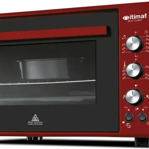 Forno elettrico ventilato con timer e doppio vetro 60 lt. cm.60x45x38