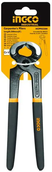 Tenaglia carpentiere 200mm ingco