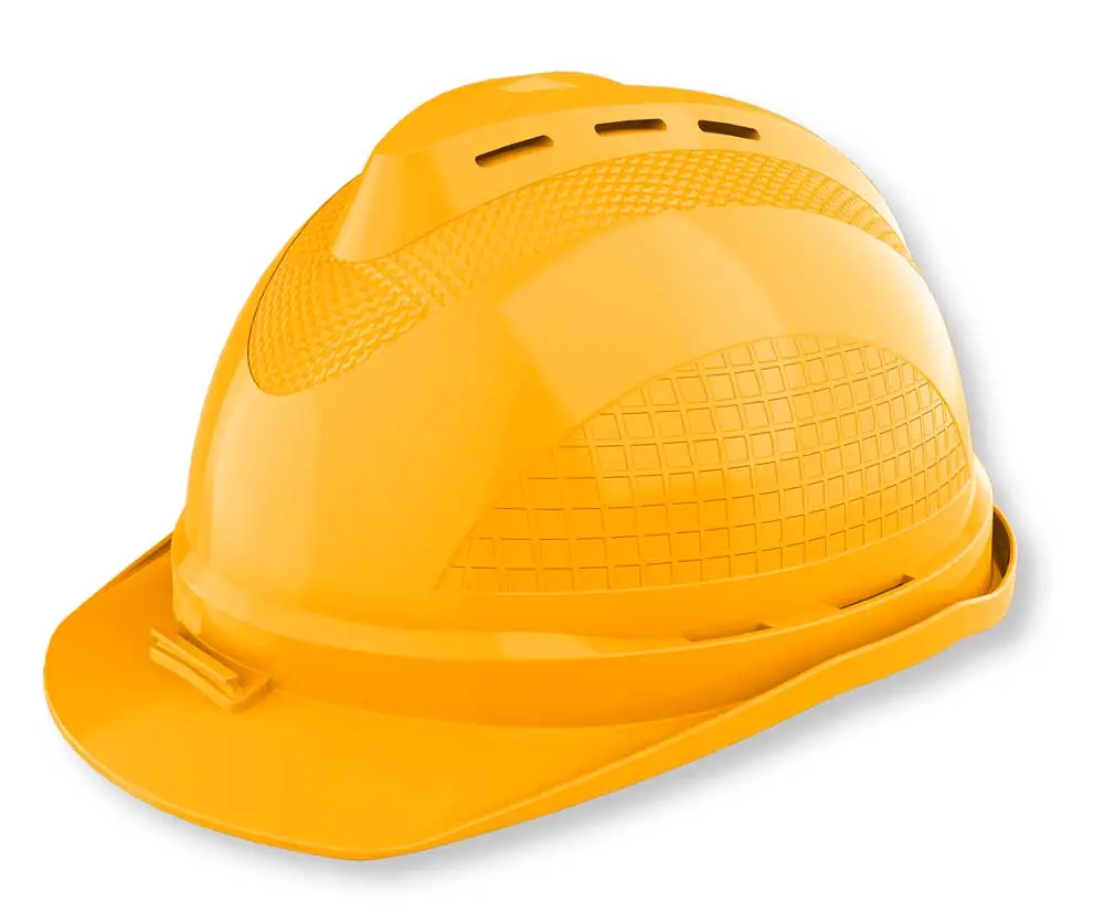 Elmetto di Sicurezza in PE Giallo