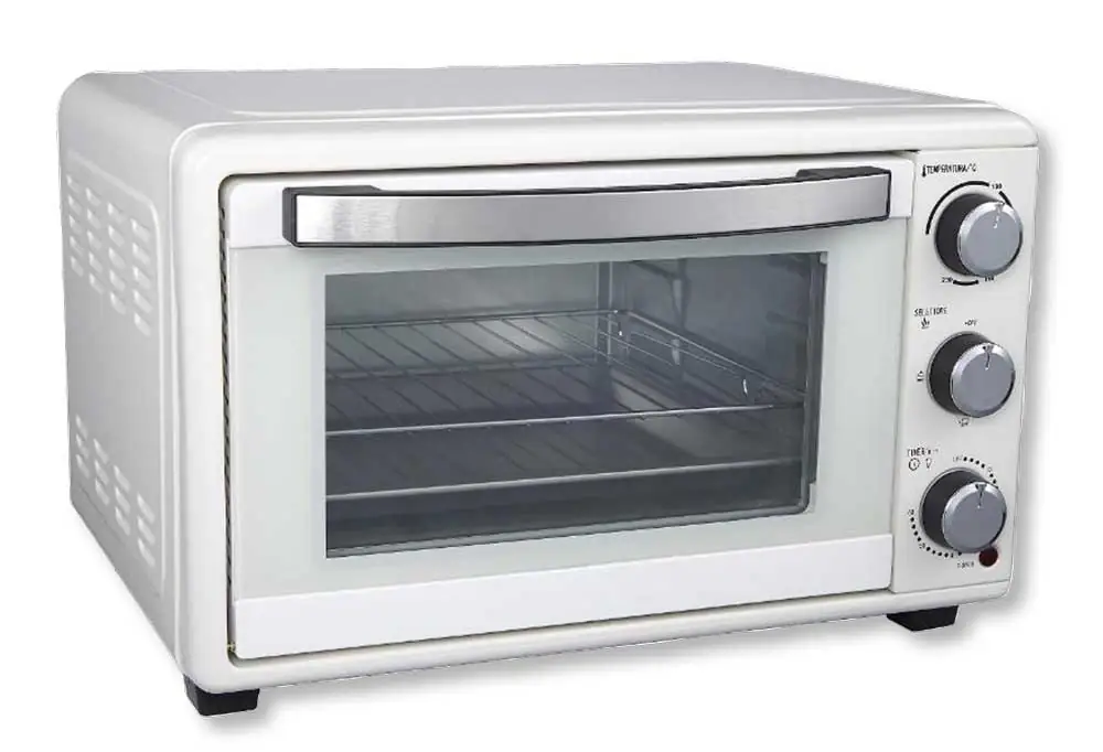 Forno elettrico 25l 1500W timer 60 minuti 100/230 gradi bianco
