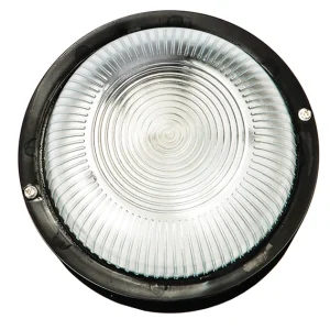 Applique efesto nero s/grigl.tondo