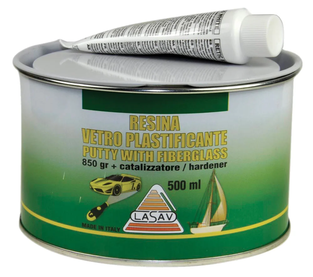 Vetroresina in pasta Lasav