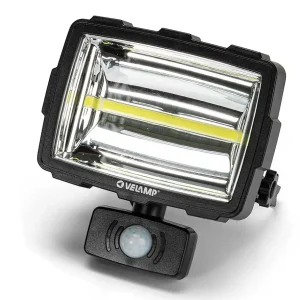 Proiettore led ricarica solare 1600 lm rilevatore movimento mod.Inca