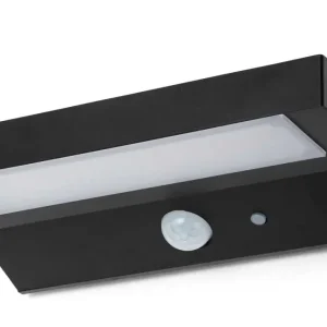 Appplique led ricarica solare rilevatore movimento 600 lumen mod.Tecno