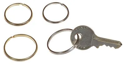 Anelli brisè tipo pesante in acciaio nichelato