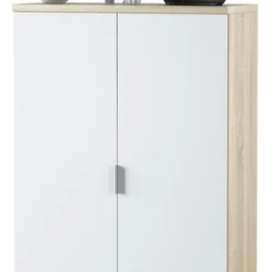 Mobile 2 ante bianco rovere canadian cm.80x33x119h