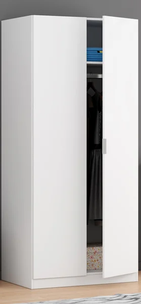 Armadio 2ante 81x52x180h bianco