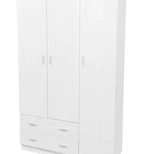 Armadio 3 ante e 2 cassetti "SPACE 120"