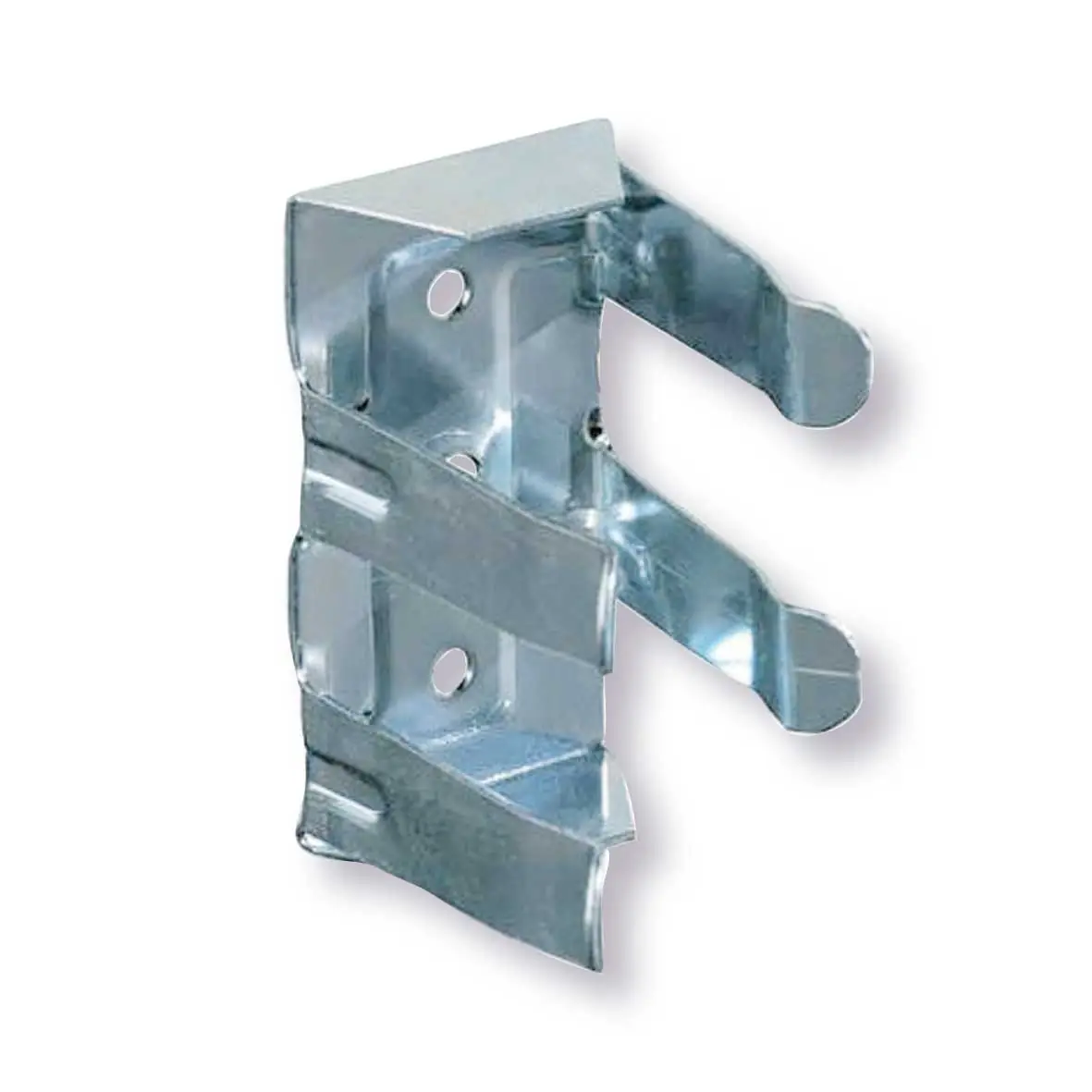 Gancio in ferro zincato mm.55×35,5 per piedino