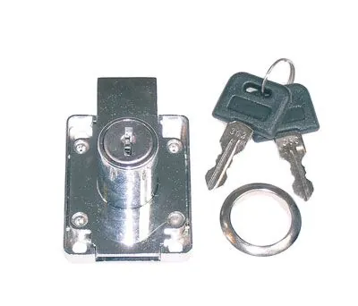 Serratura per cassetto con cilindro Ø25