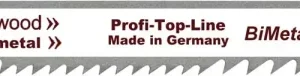 Lame taglio legno/metallo per seghetto alternativo 132MM (BL.5PZ)