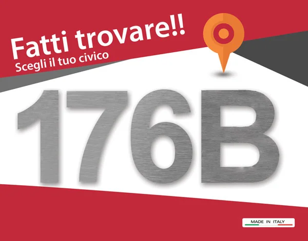 Numero civico col.acc.sat. n. 8