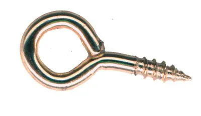 Occhioli per anelli in legno in metallo tropicalizzato 100 pezzi