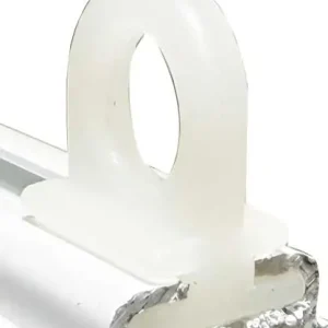 Occhiolo plastica per profilo tende mis.XL busta da 100 pezzi