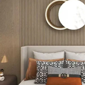 Pannello Murale Cannettato in SPC cm.280x14x2