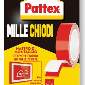 Pattex Millechiodi Tape mm19x1,5mt.
