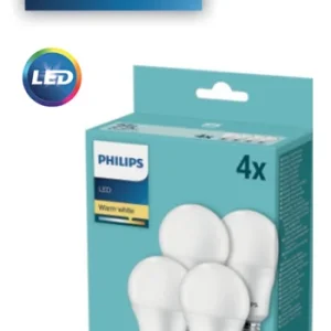 Lampada a60 led 11w(75w)e27 2700k(x4)