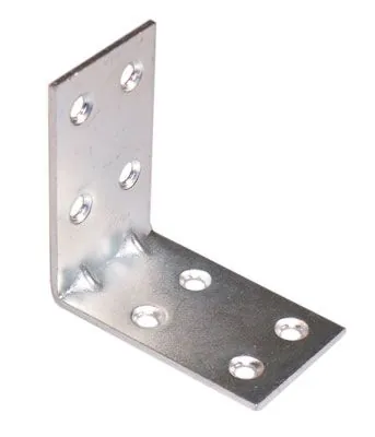 Piastrine di giunzione ad angolo in scatolo