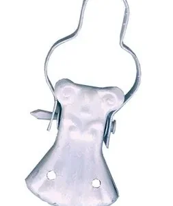 Pinzettone laccato bianco scatola 100 pezzi