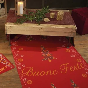 Passatoia natalizia h.100 fantasia disegno Abete