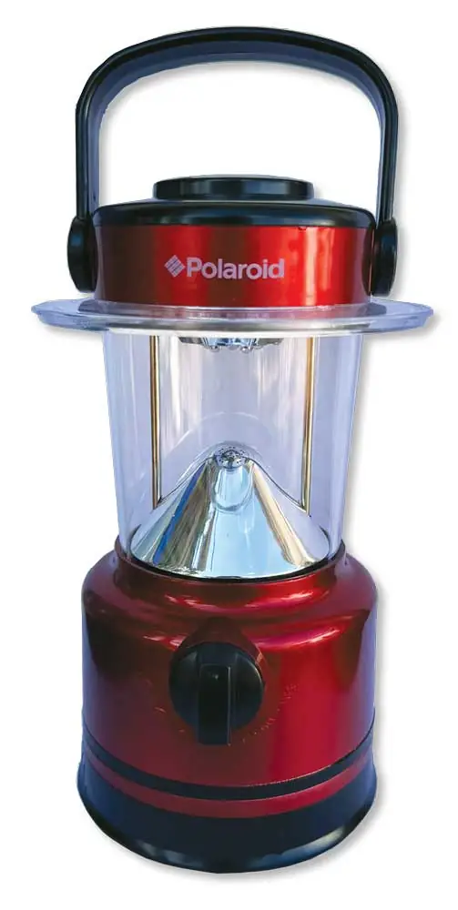 Lanterna Polaroid 18LED a Batteria con Bussola