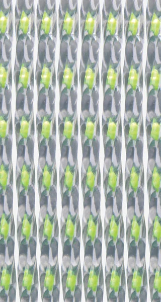 Tenda quadrifoglio 100×220 giallo fluo