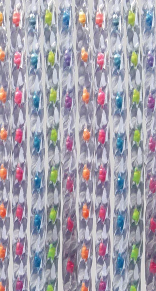 Tenda quadrifoglio 125×235 multicolore fluo